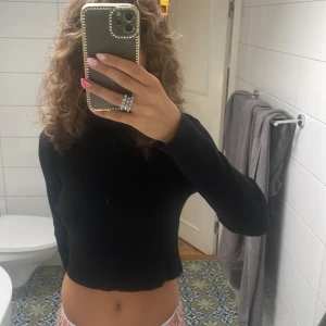 Långärmad  - Långärmad  Ribbad Cropped 