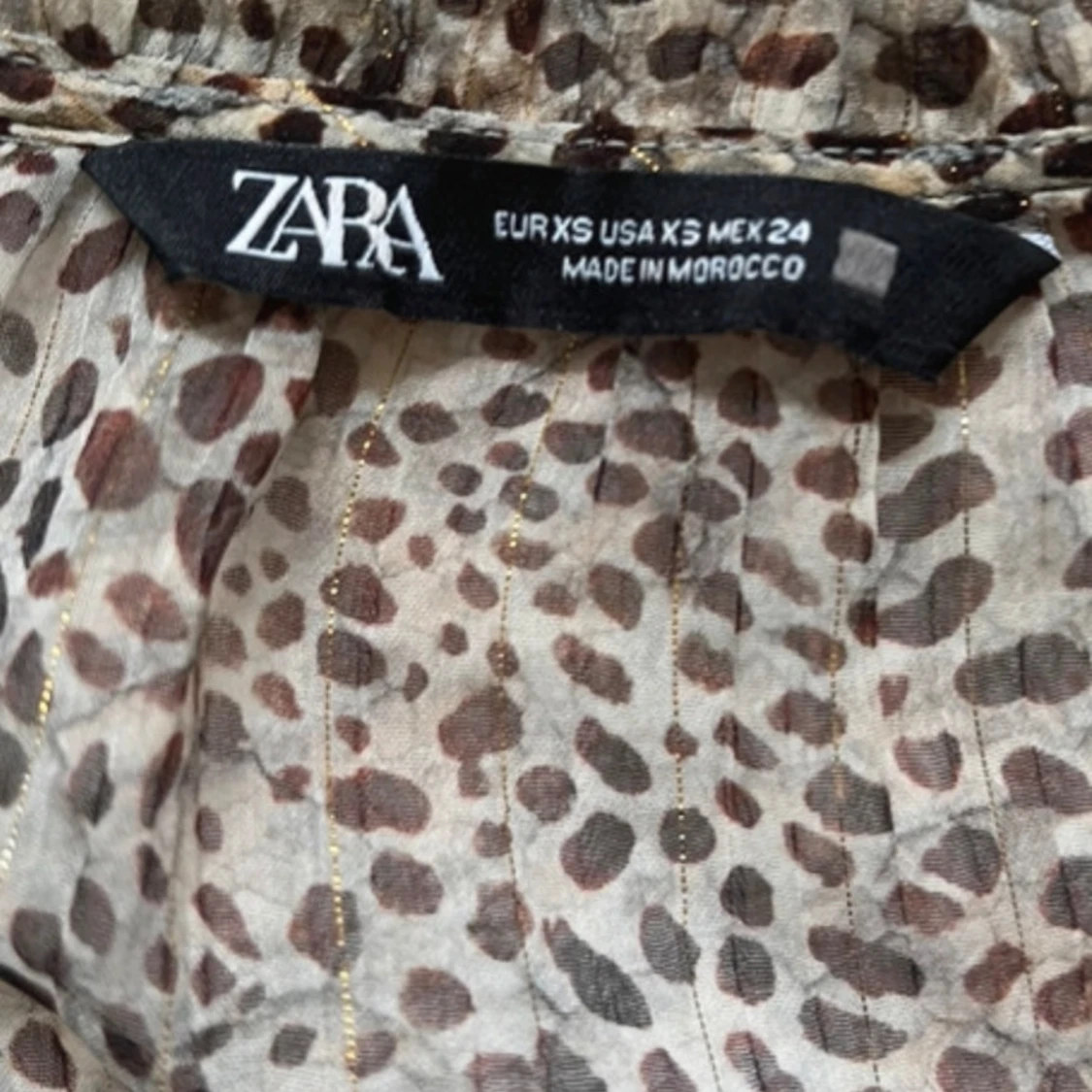 Leopard klänning - 92