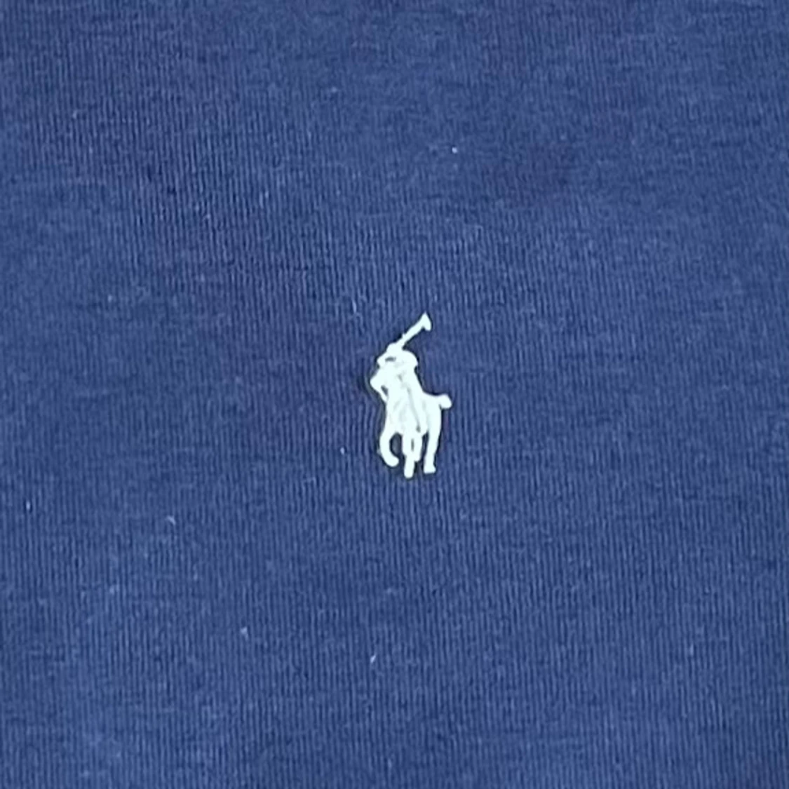 Marinblå Ralph Lauren zipup hoodie!!⭐️💙 - 92