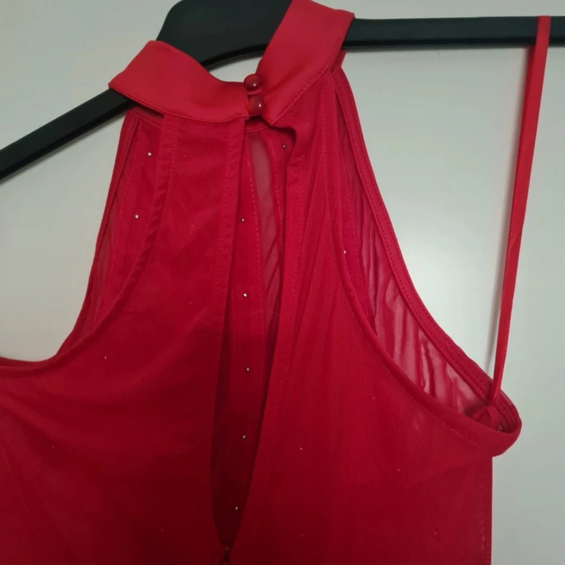 Röd klänning  - 91