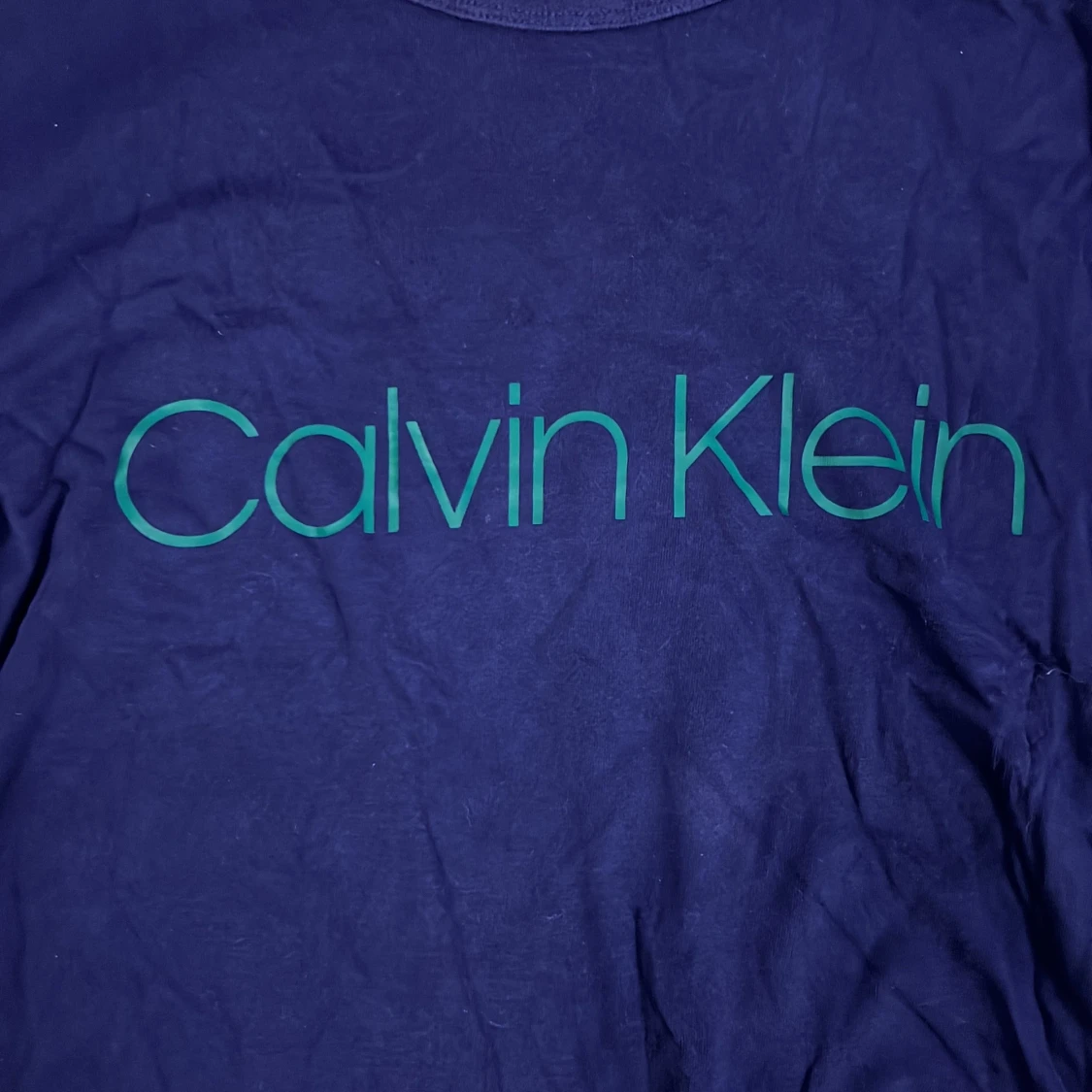 Blå långärmad tröja från Calvin Klein - 4