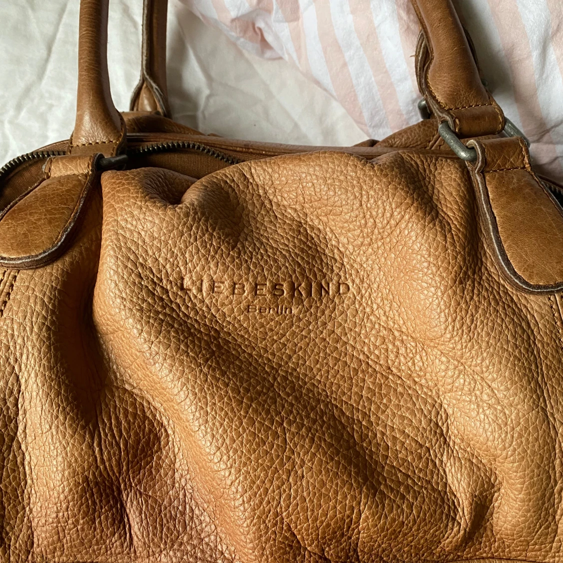 Brun väska i läder - 3