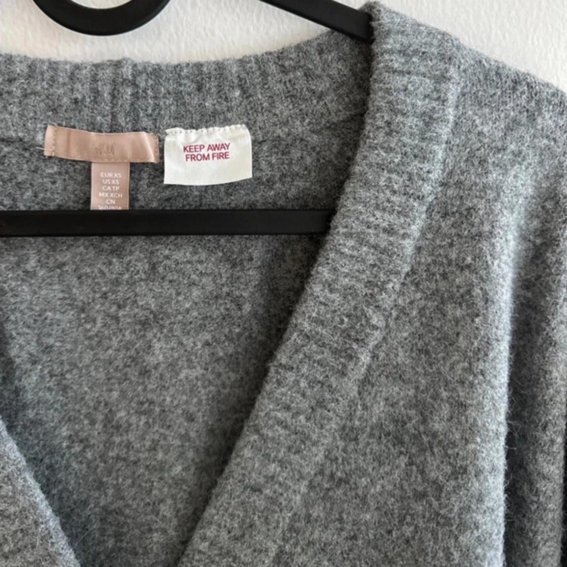 Grå kofta från H&M - 2