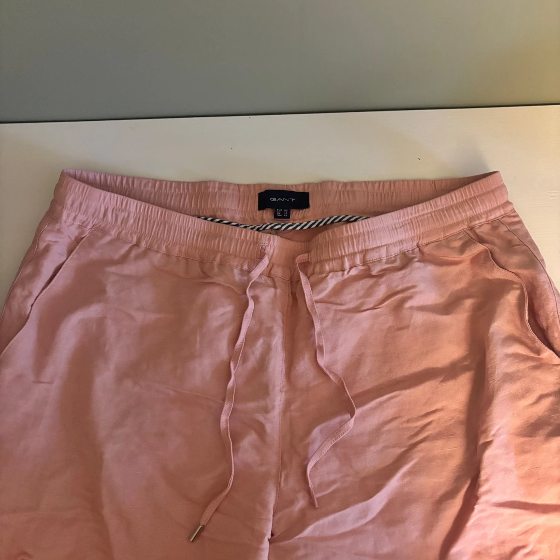 Rosa linnebyxor från Gant - 2