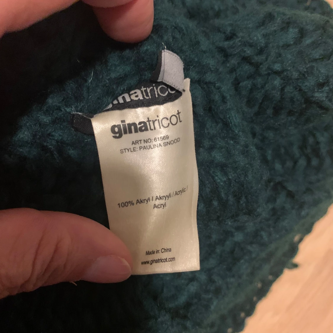 Fin vinter halsduk  - 91