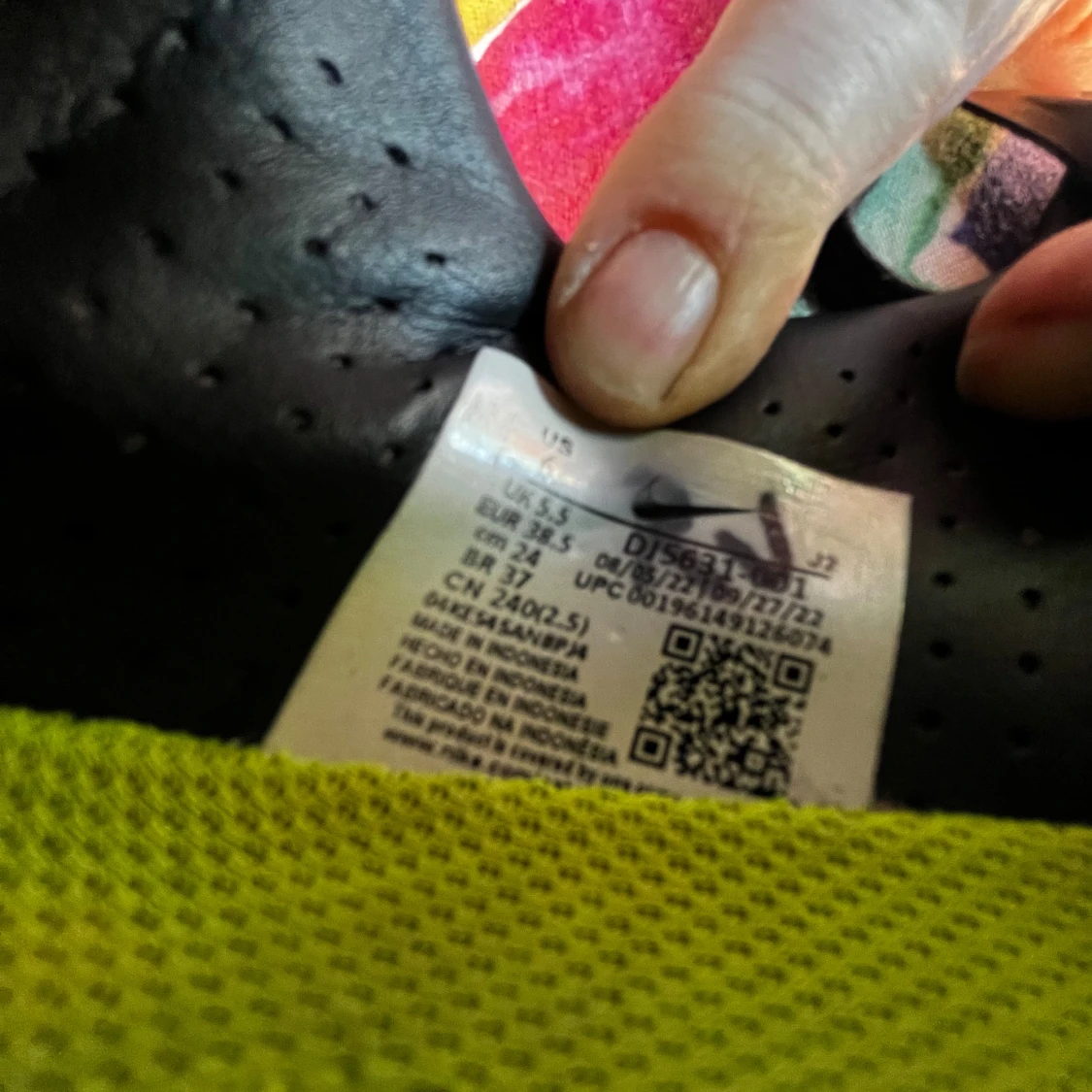 Nike Mercuriol fotbollsskor strlk 38,5 - 91