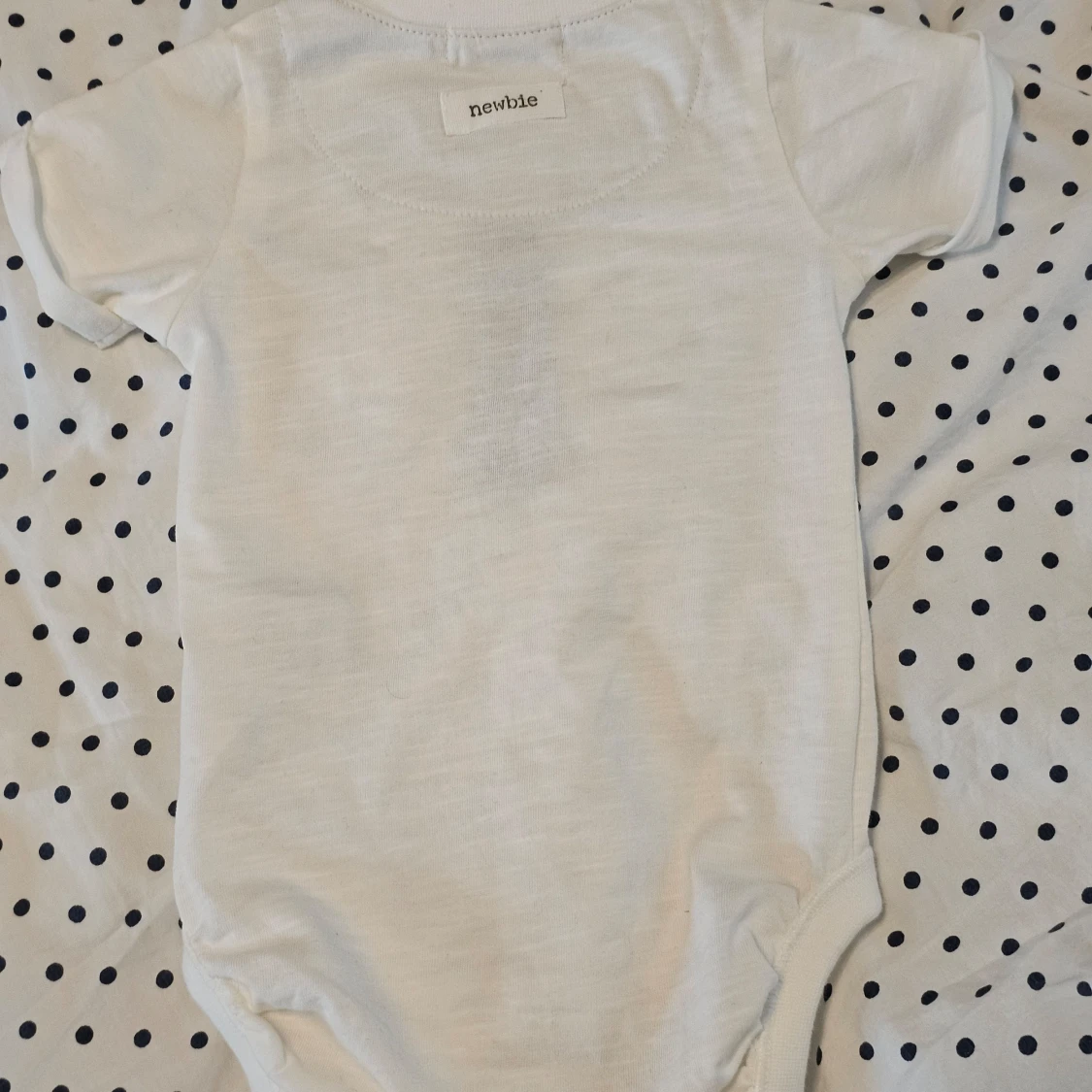 Newbie Baby white grandad collar body - 90