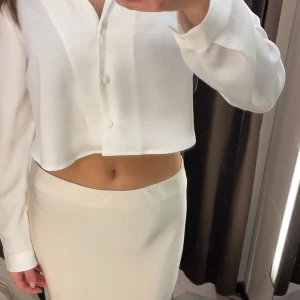 Silkesskjortor - Två fina silkesskjortor från zara i storlek xs, använda fåtal gånger och är i nyskick💞 säljer båda för 480kr men om man bara är intresserad av ena så är det bara skriva till mig 