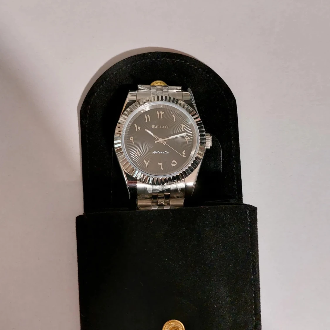 Arabic dial seiko mod - 90