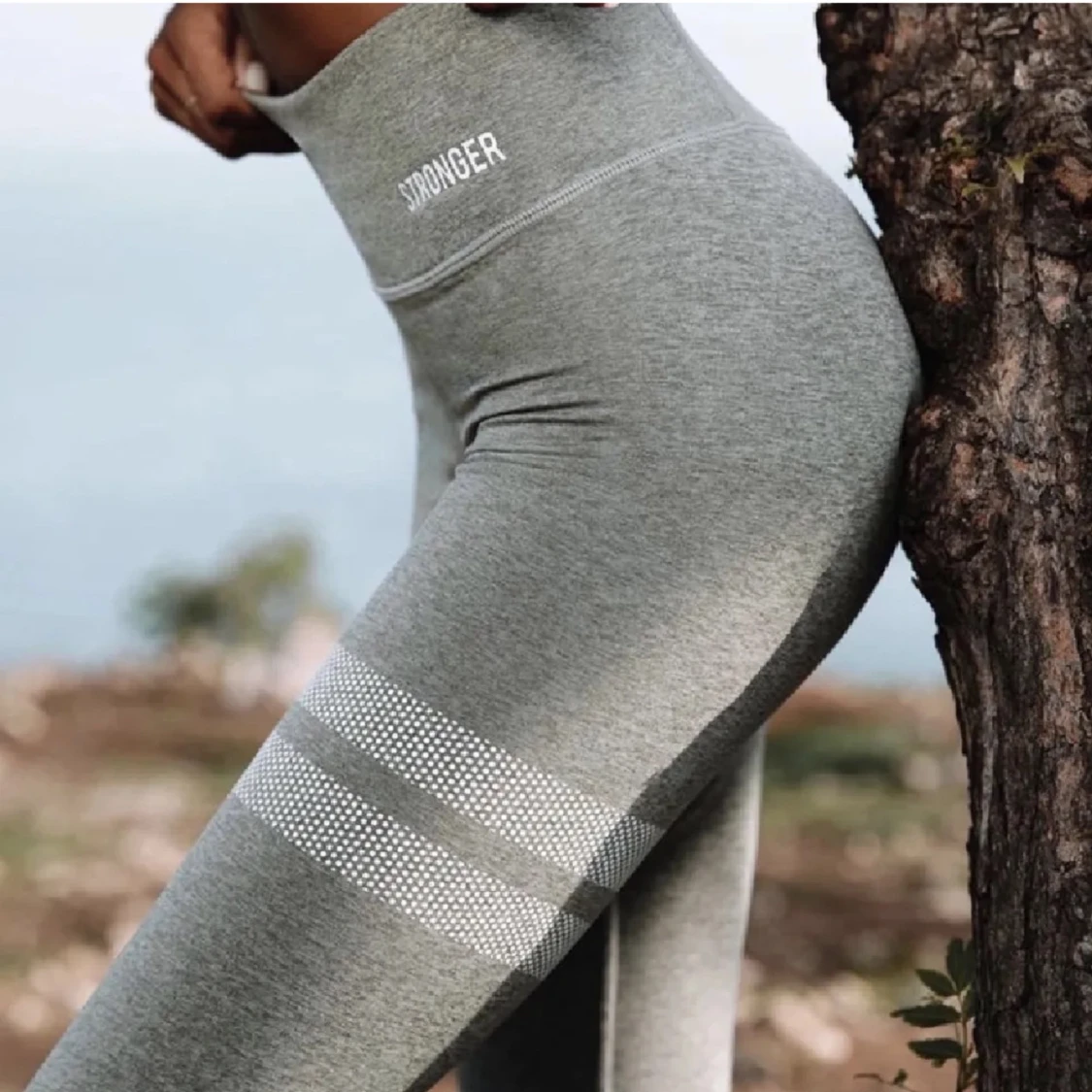 Gråa Stronger tights 