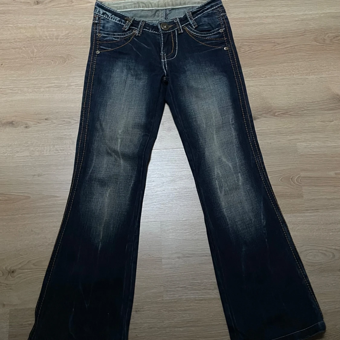 Lågmidjade Jeans - 90