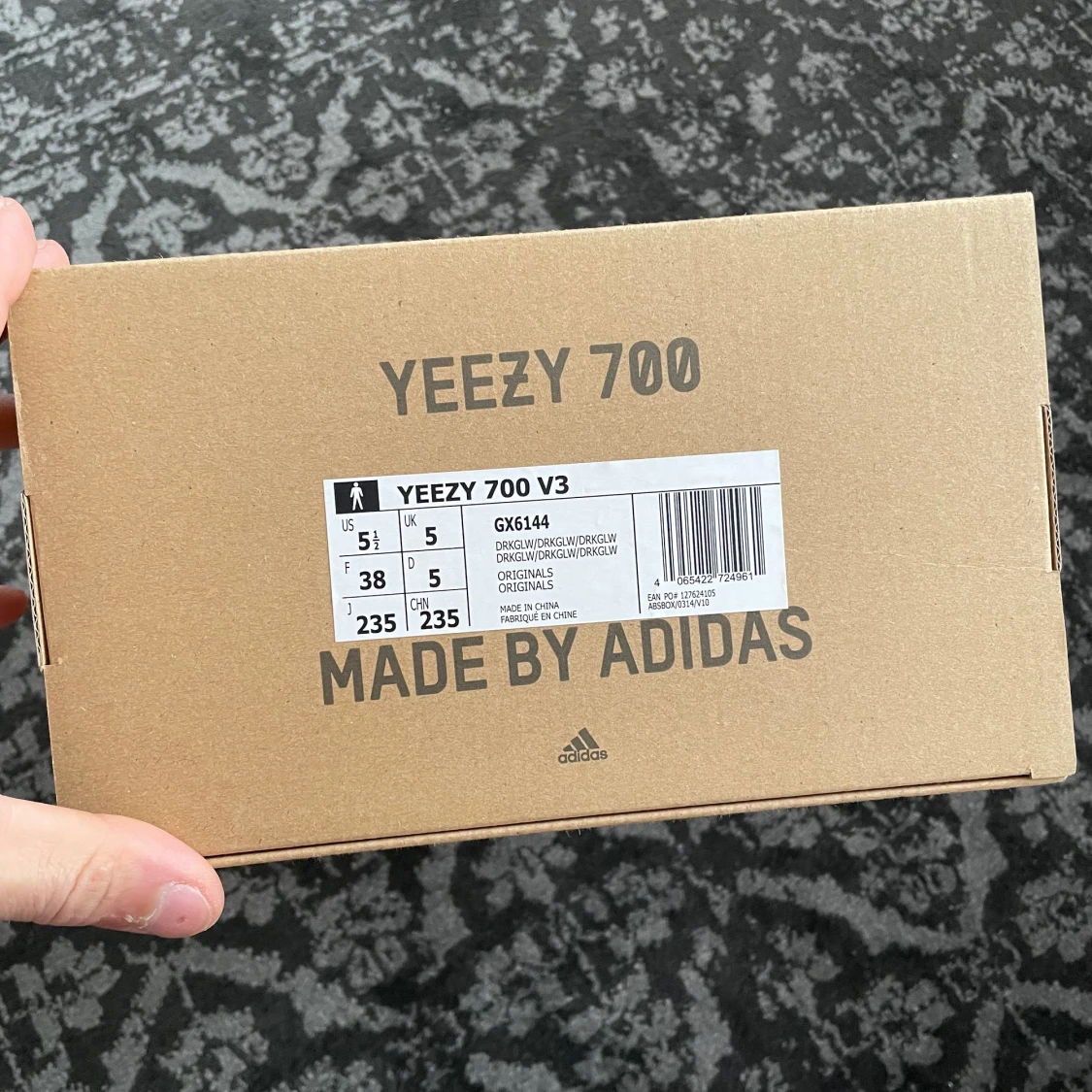 Yeezy boost 700 v3 dark glow - 91