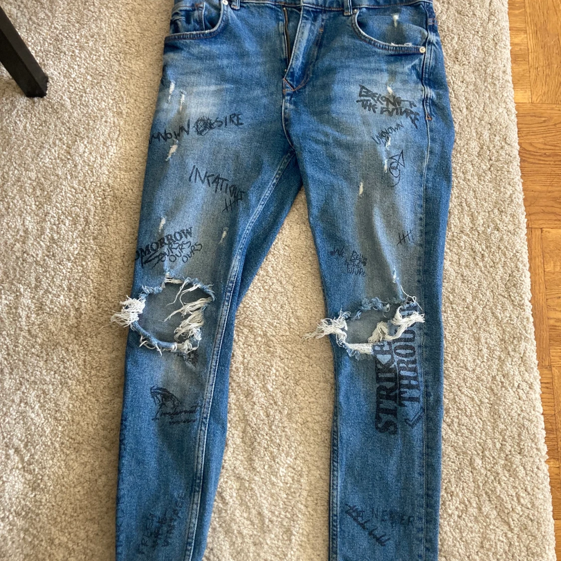 Mörkblåa zara Jens 