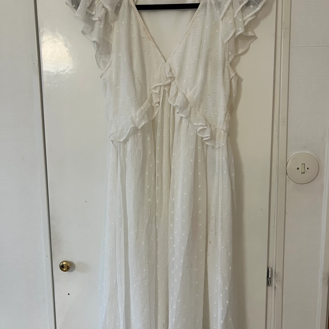 Vit klänning, 36