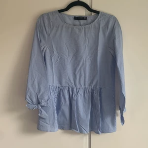 Peplum blus - Bomull