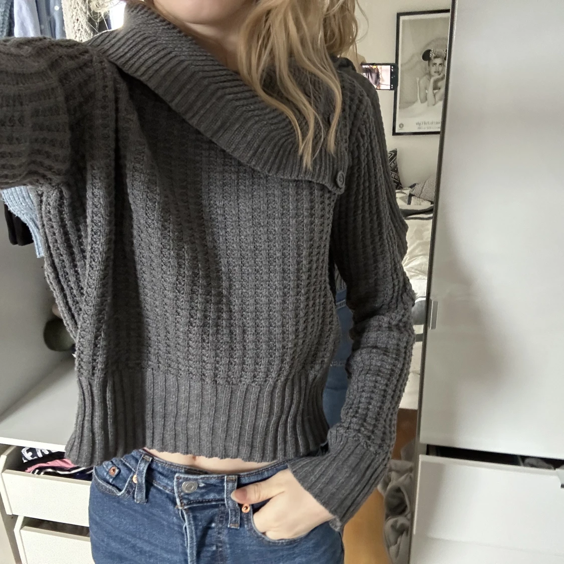 Stickad tröja - 90