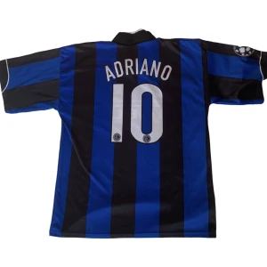 Inter Milan 07/08 Adriano Fotbollströja - .