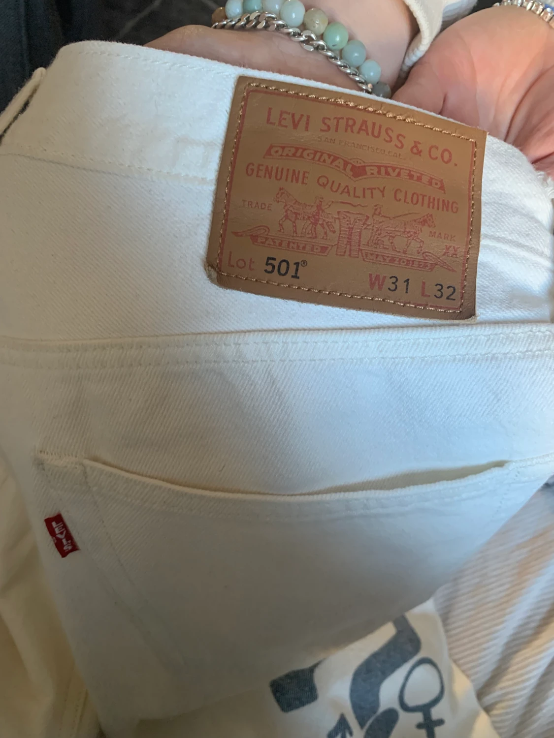 Adam,s Appel Levis 501 byxor