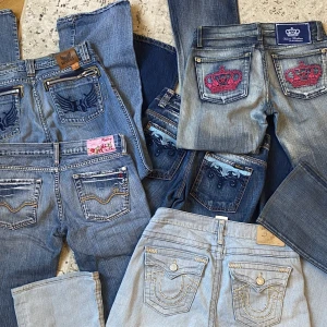Jeans släpp - Intressekoll!! Äkta VB, True Religion, Kaporal, Teddy Smith och Replay jeans😍😍Kommer lägga ut enskilda annonser vid stort intresse, kom privat vid frågor!