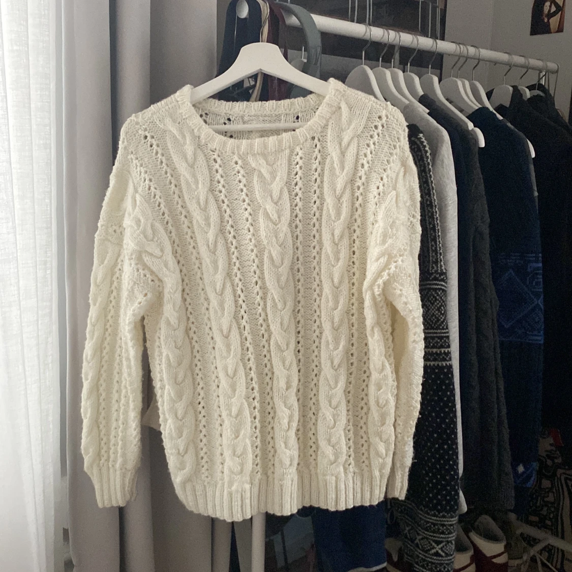 Stickad tröja