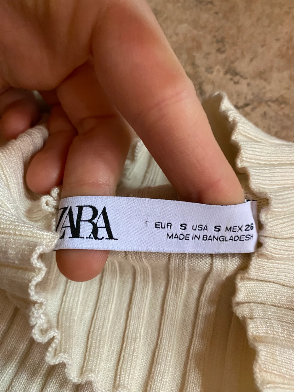 Longs sleeved cream coloured too  - 90