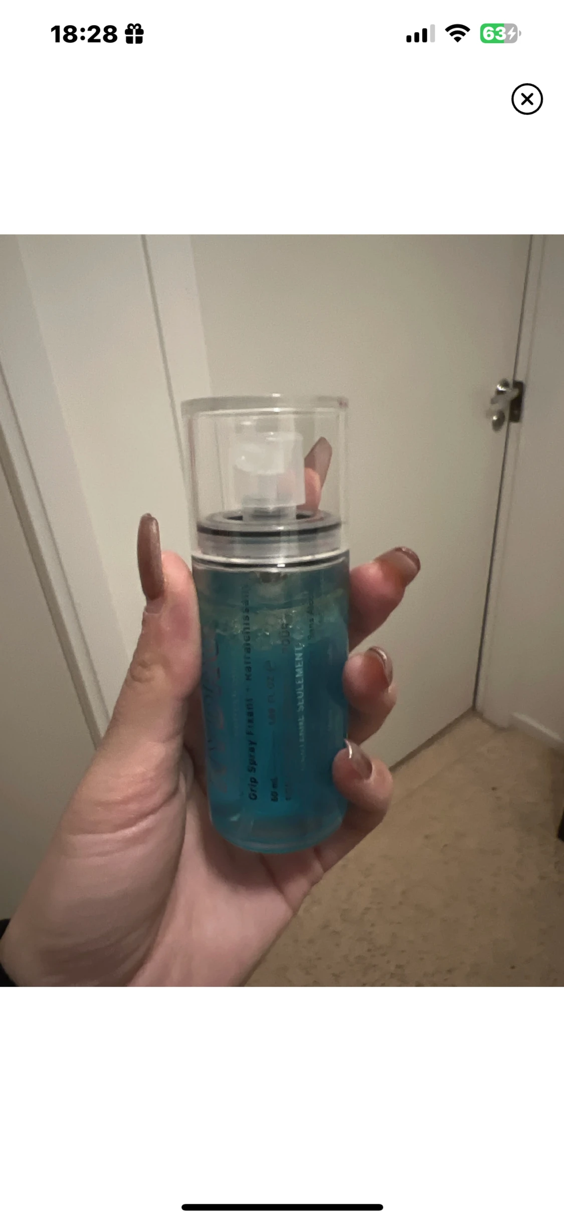 Milk setting spary oanvänd. Helt ny.  - 90