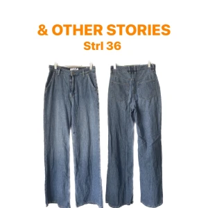 & OTHER STORIES JEANS  - Ett par sköna slappa jeans med en härlig relativt ljus tvätt. 100% !!  