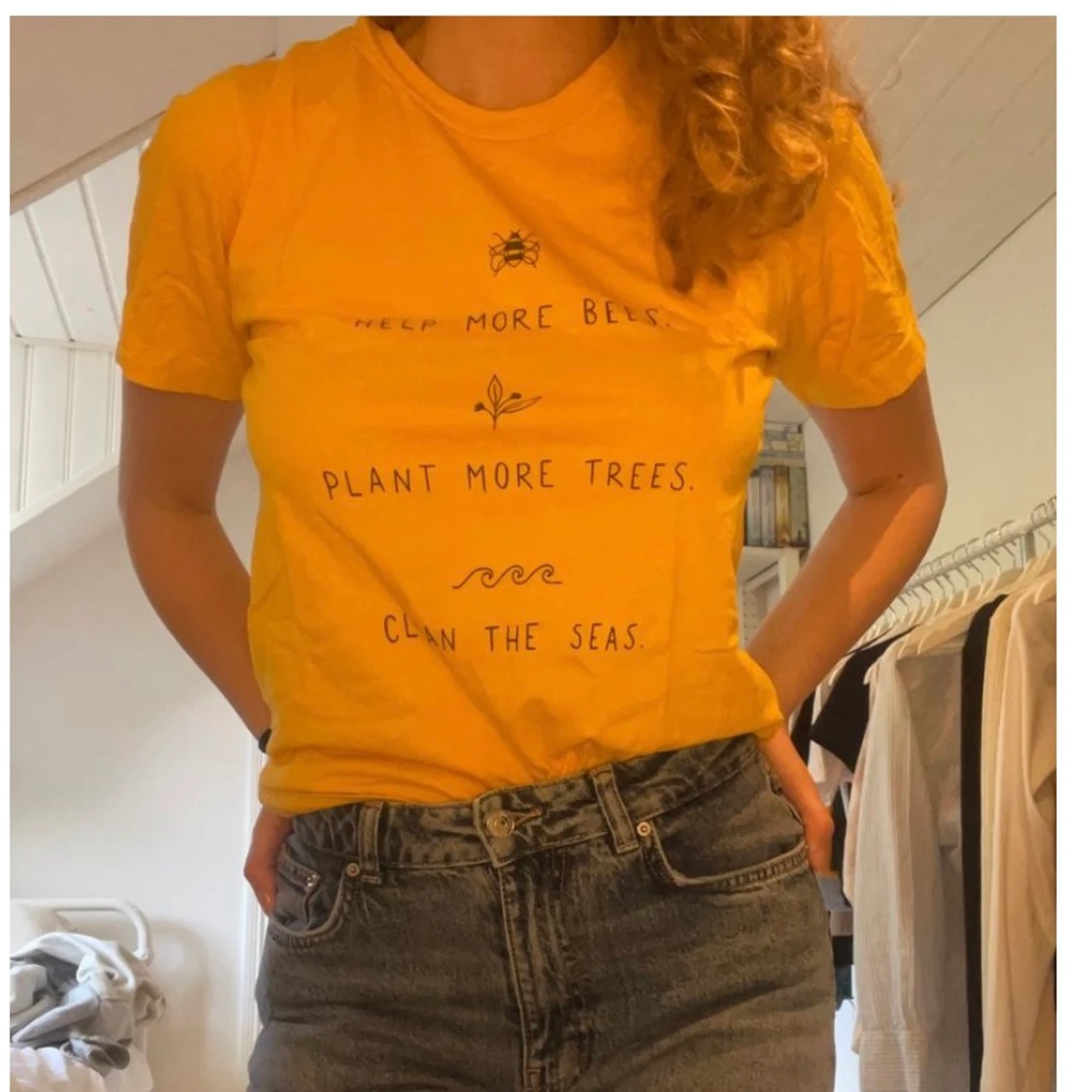 T-shirt med tryck  - 90