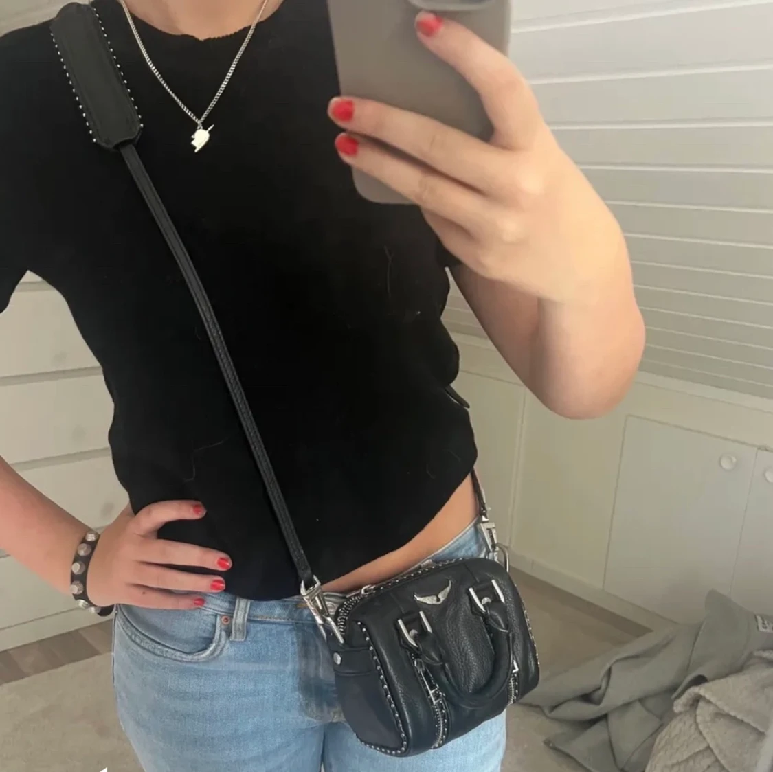 Svart zara tröja - 90