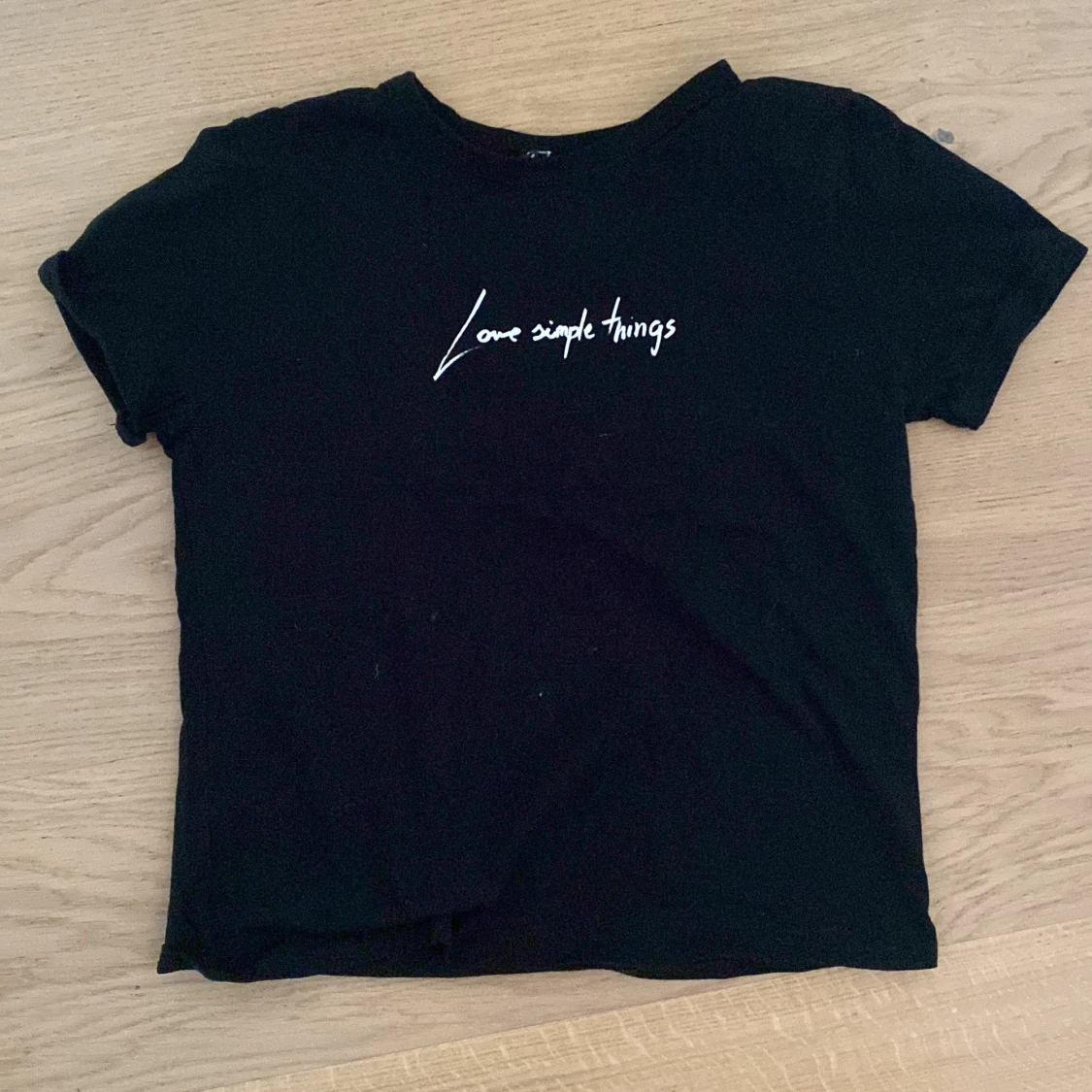 Svart t-shirt  - 90