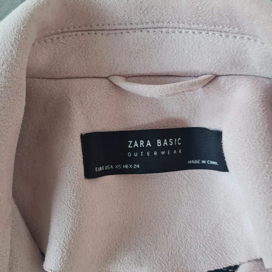 Ny jacka i mockatyg frpn Zara - 90