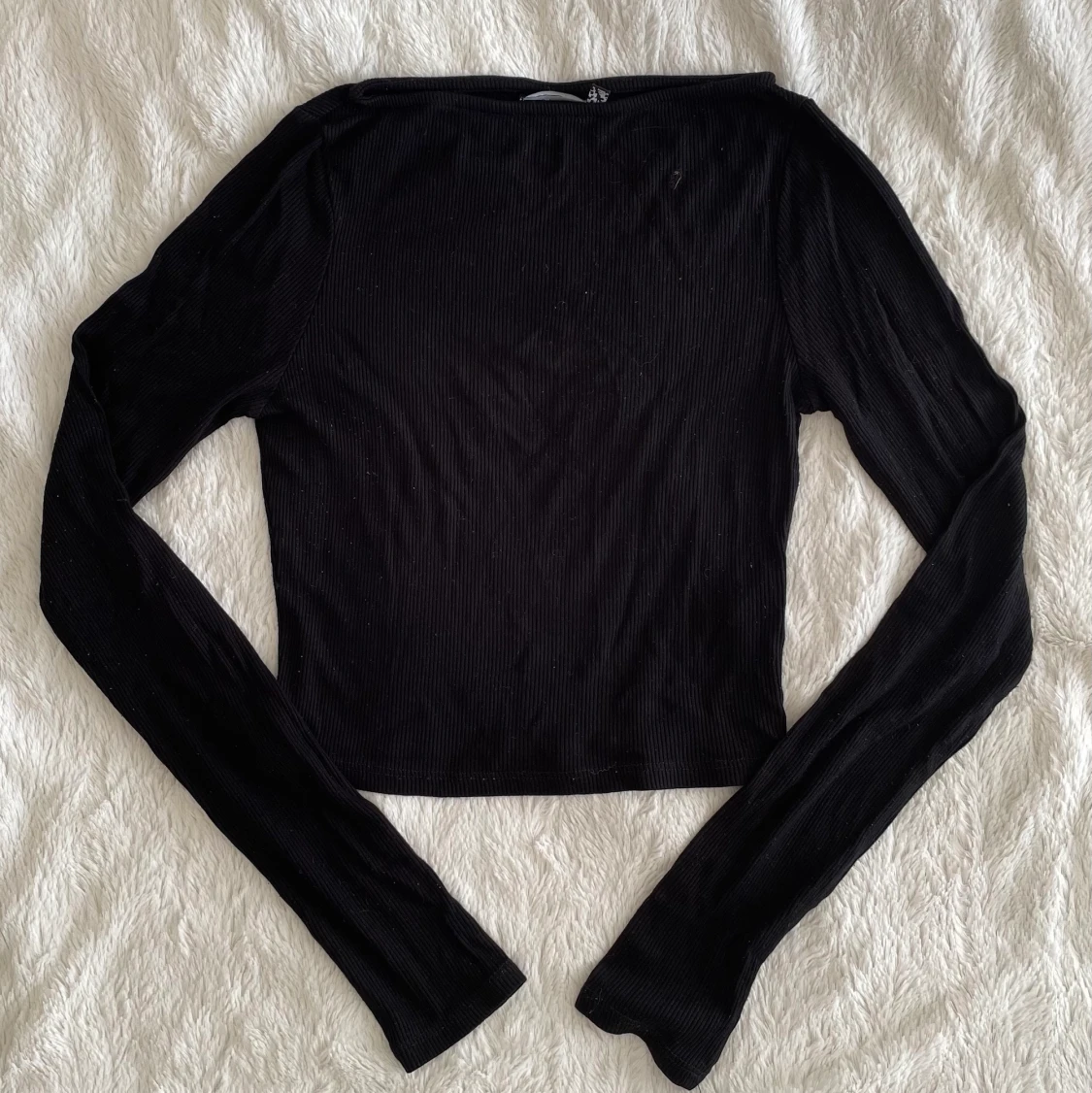 Svart långärmad tröja - 90