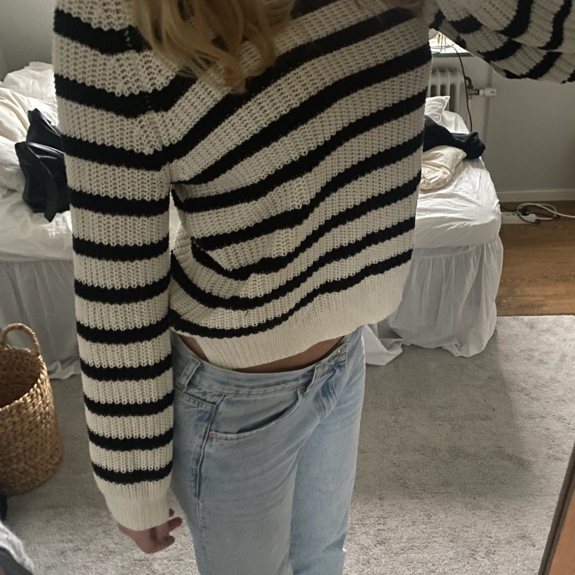 stickad tröja - 90