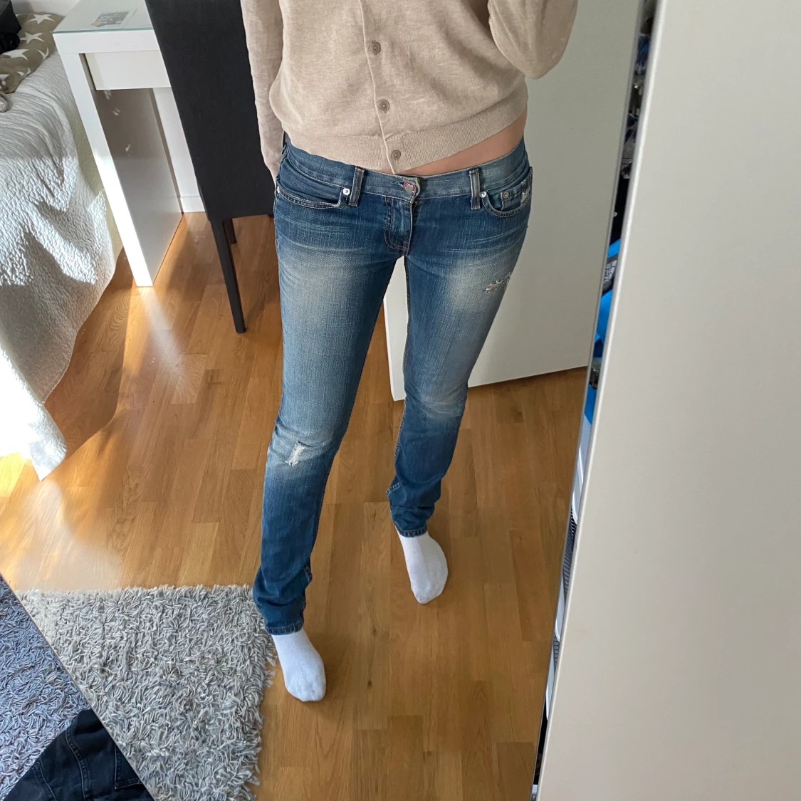 Lågmidjade Levis jeans  - 90
