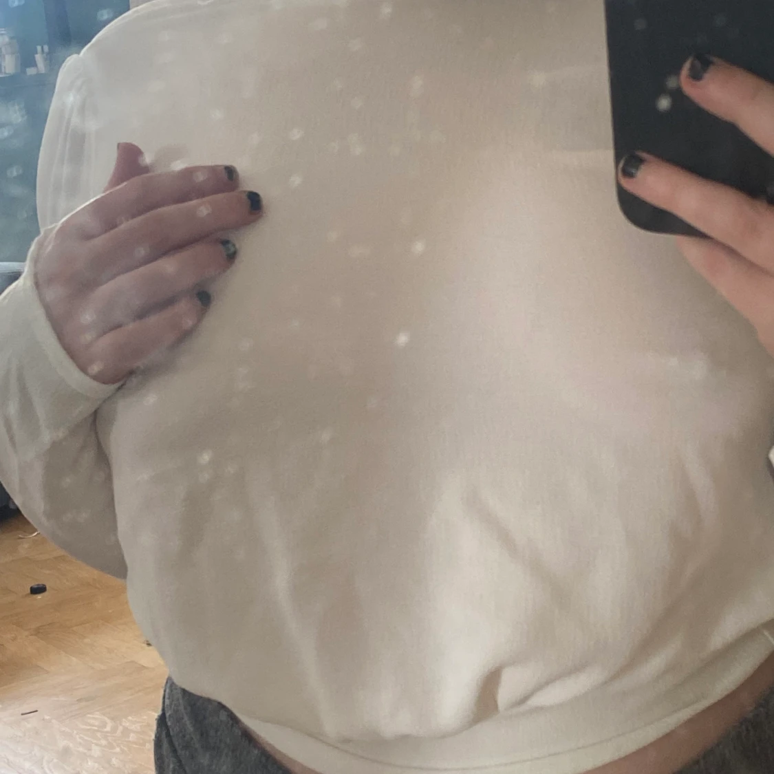 fin tröja från boohoo  - 90