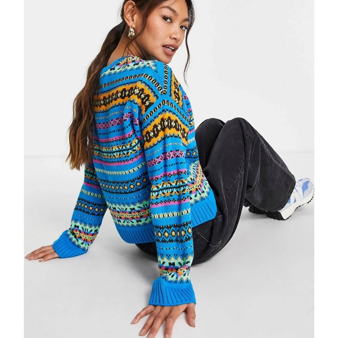 Stickad tröja  - 91