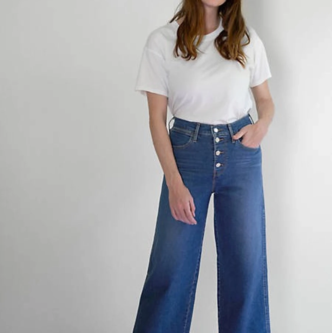Mile High cropped Wide leg - 90