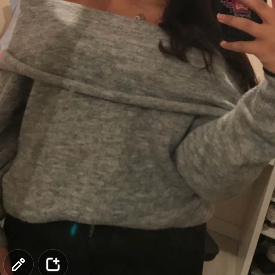 Stickad tröja  - 90