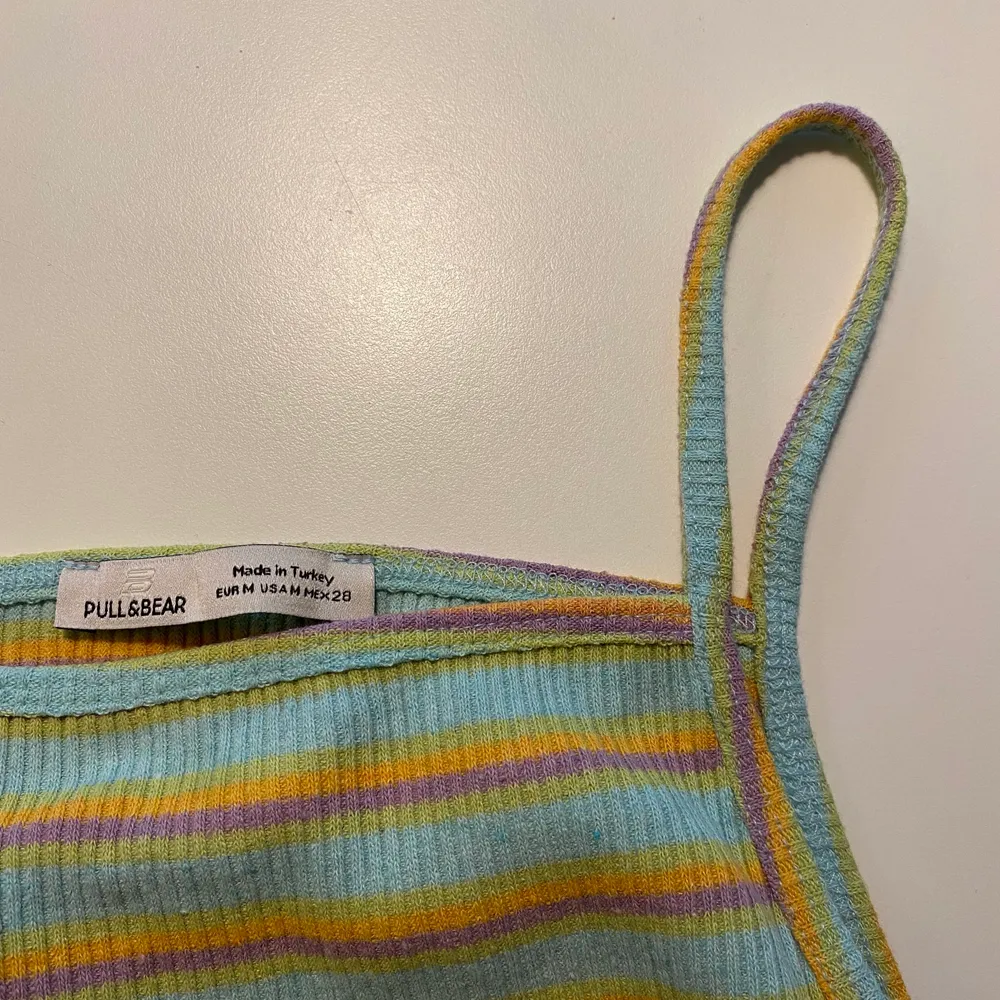 Söt sommarklänning från pull & bear i storlek 36, men passar även 34. . Mekot.