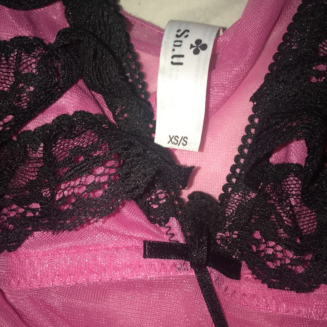 Linne med spets - 90