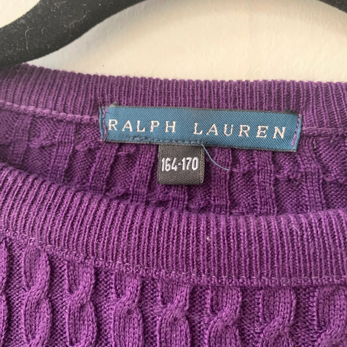 Ralph Lauren Lila Bomull Tröja - 90