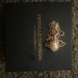 Silverhalsband  - Ett silver halsband med pärla från Pernillle corydon. Pris kan diskuteras