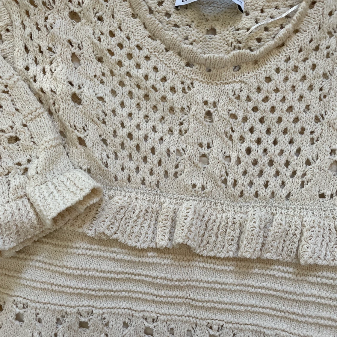 Stickad klänning storlek S - 90