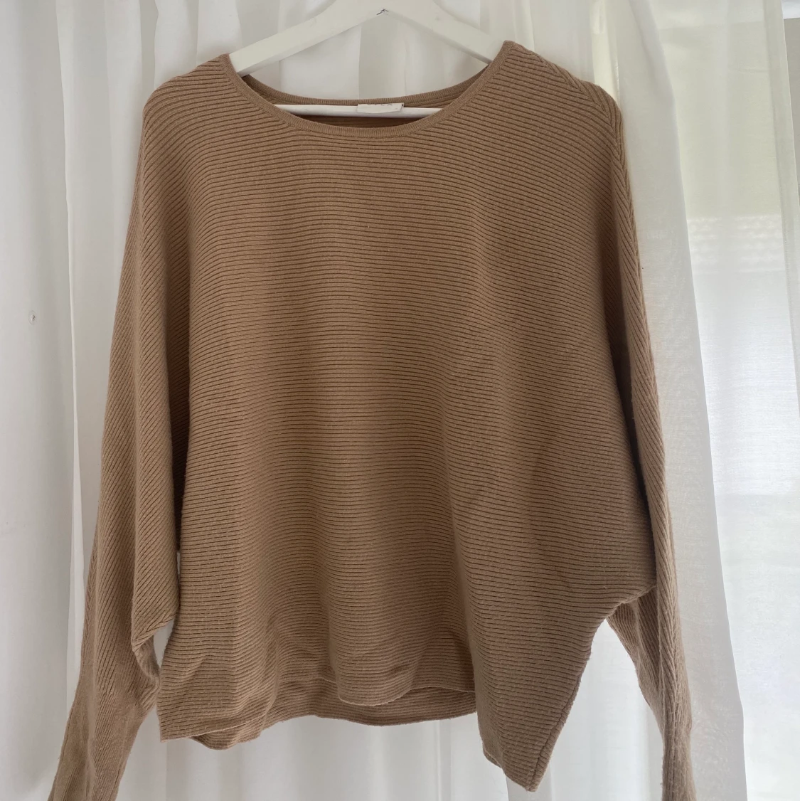 Stickad tröja-vila - 90