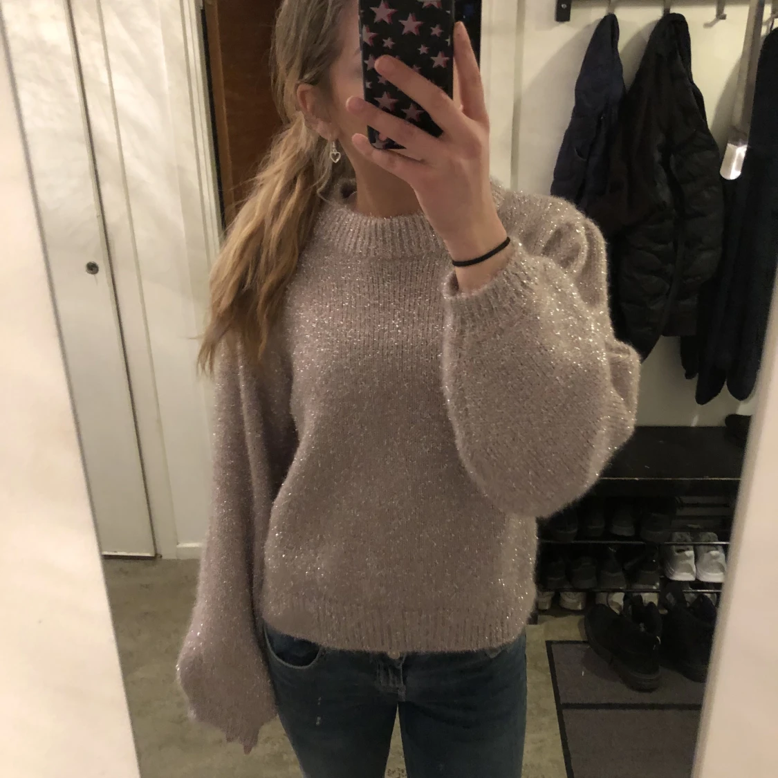 Glittrig tröja - 90