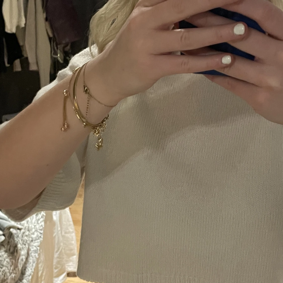 Stickad tshirt  - 90