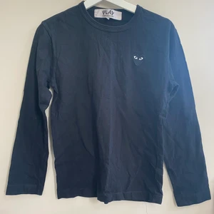 Commes des gardcon - Svart Commes des gardcon long-sleeve t-shirt