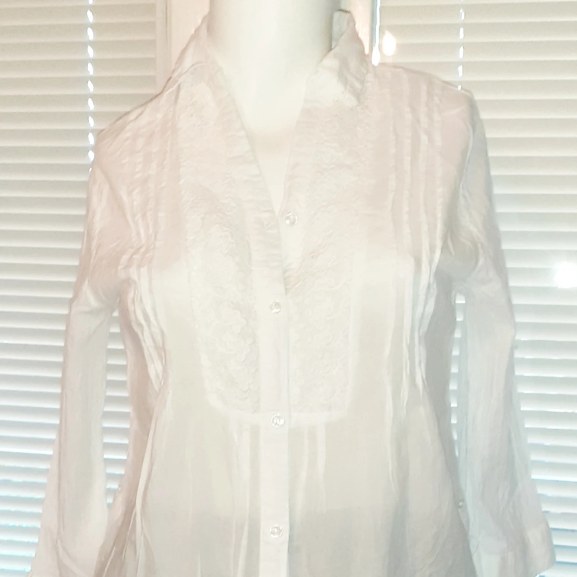 Vacker vit blus från Cityrock - 90