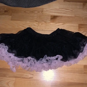 Svart miniskirt - Den är kort, men med ett par strumpbyxor under är den superfin!! Har använt kanske 2-3 gånger! Super bra skick! Köpt på C.U.M CLUBWEAR i Stockholm för 400kr! Kan absolut skicka fler bilder om du är intresserad! Återkommer med frakt så gratis är det tyvärr inte