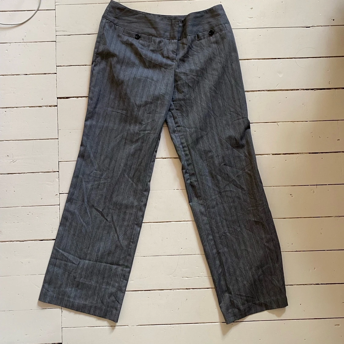 gråa kostymbyxor - 90